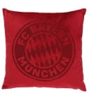 FC Bayern München Dekokissen Logo Bordeaux Bild 2