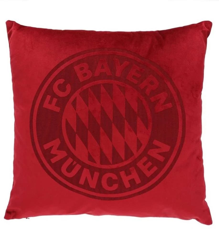 FC Bayern München Dekokissen Logo Bordeaux - Bild 2