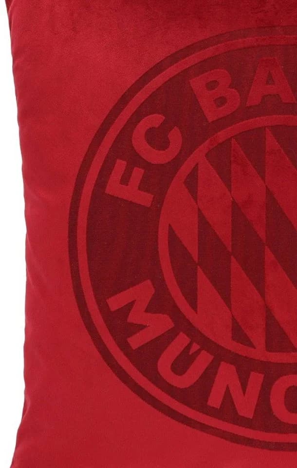 FC Bayern München Dekokissen Logo Bordeaux - Bild 3