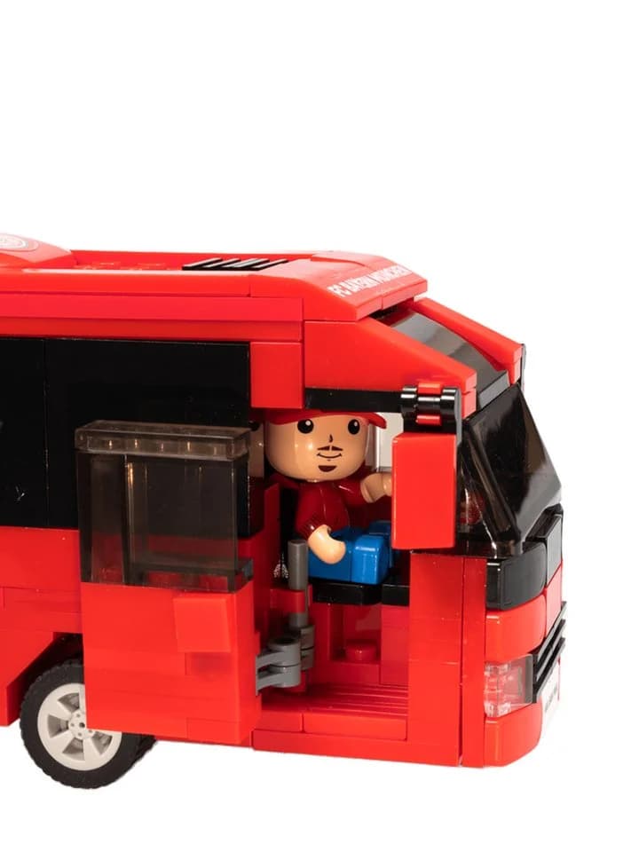 FC Bayern München Mannschaftsbus Klemmbausteine - Bild 4