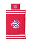 FC Bayern München Bettwäsche Rot 135x200cm Baumwolle Bild 2