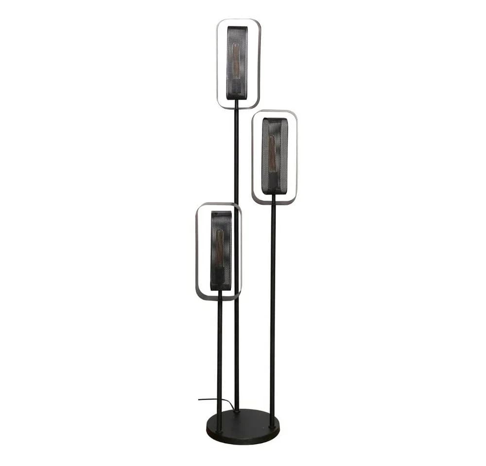famlights Stehlampe Orson Altsilber E27 3-flammig - Bild 4