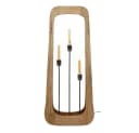 famlights Stehlampe Baila Natur E27 3-flammig Mangoholz Bild 4
