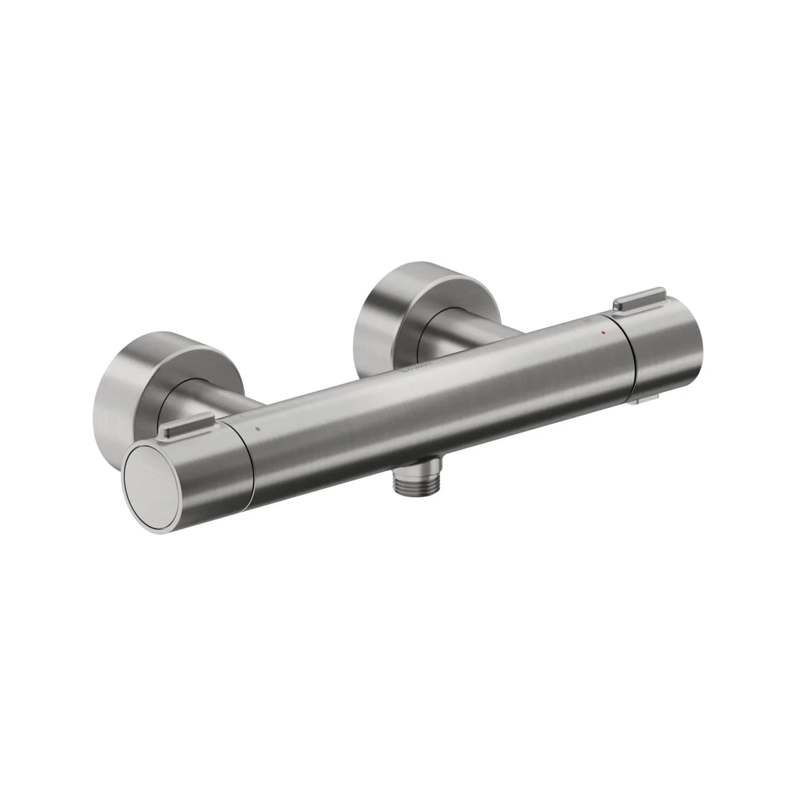 Duravit Brausethermostat Aufputz Edelstahl Gebürstet