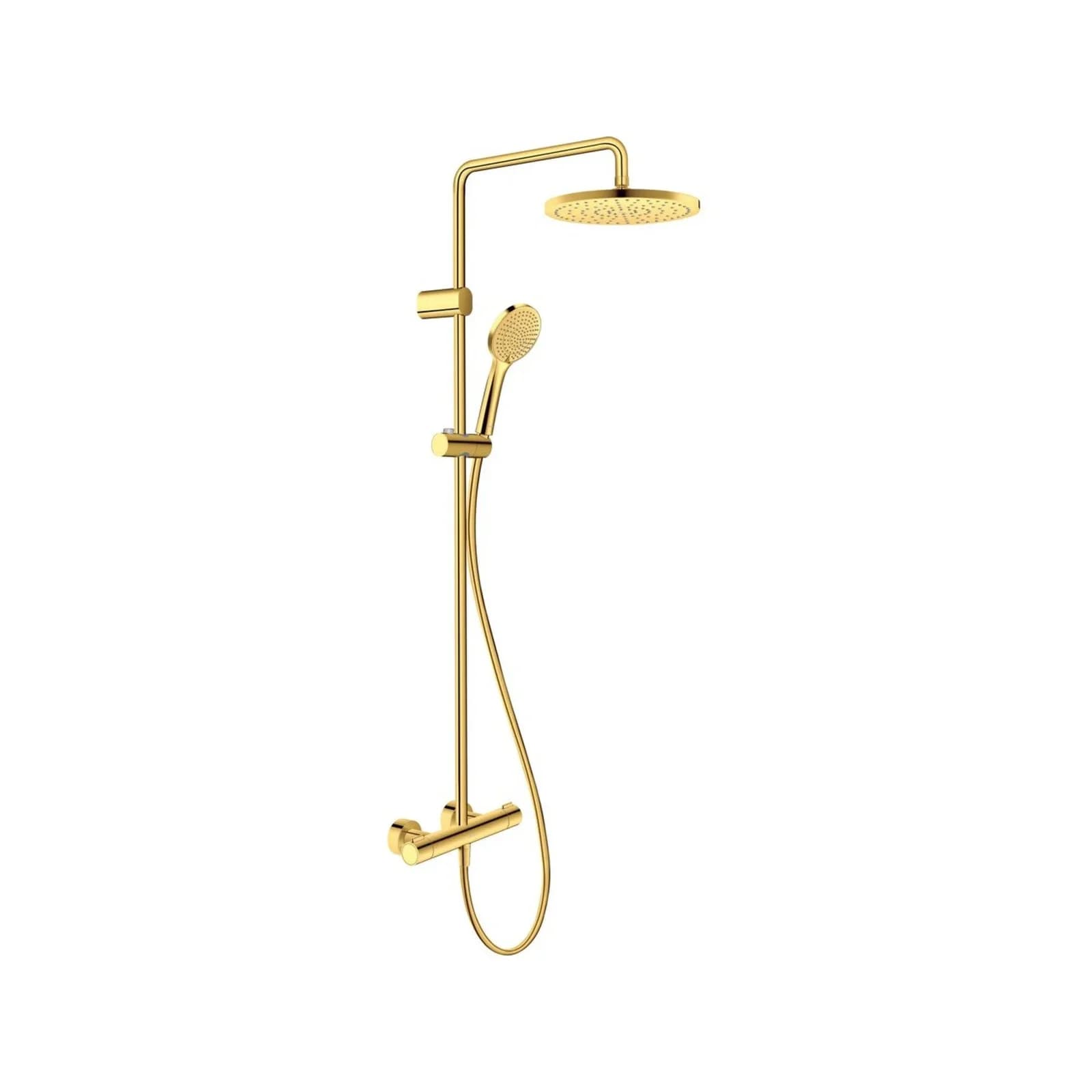 Duravit Shower Systems Duschsystem Gold Poliert
