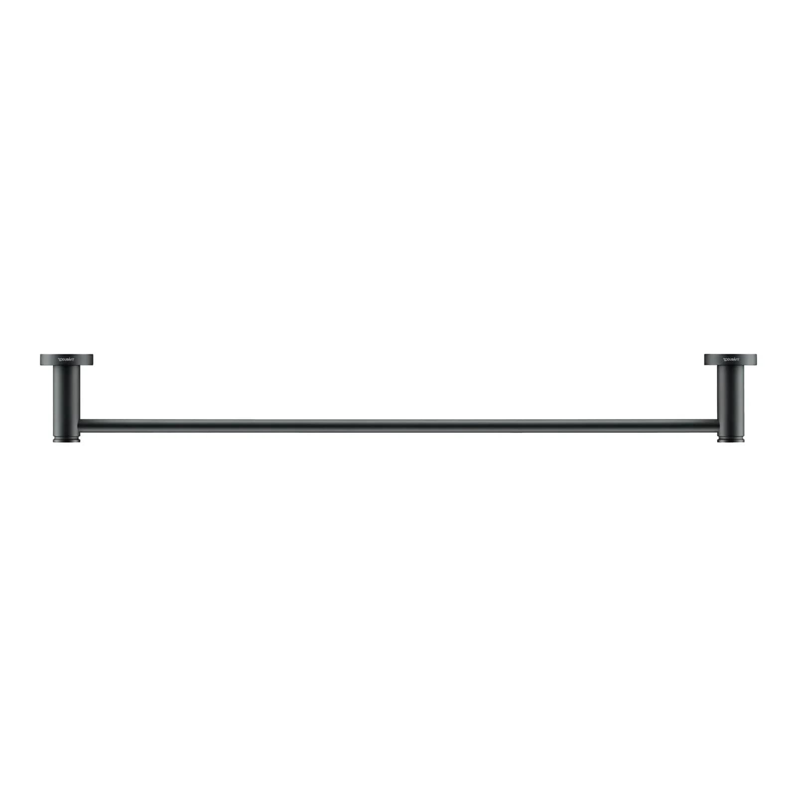 Duravit D-Code Handtuchhalter Schwarz Matt Messing