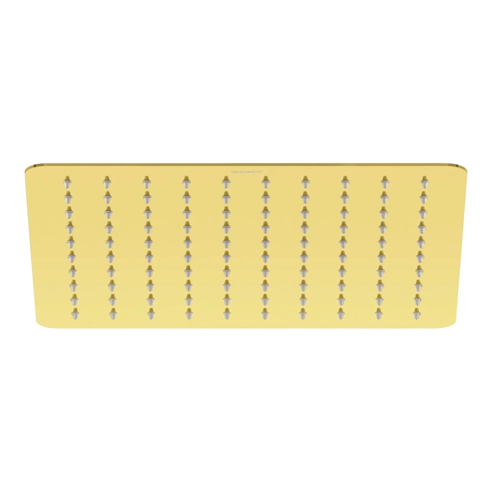 Duravit Kopfbrause UV0660031034 300x300mm Gold poliert