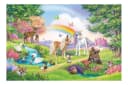 Bilderdepot24 Kindertapete Zauberwald Einhorn Bunt Vliestapete Bild 1