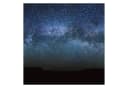 Bilderdepot24 Fototapete Sternenhimmel Vliestapete Matt Schwarz Blau Bild 1