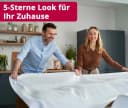 DecoHomeTextil Tischdecke 100% Baumwolle Weiß Damast Gastro Edition Bild 1