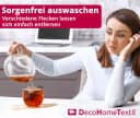 DecoHomeTextil Tischdecke 100% Baumwolle Weiß Damast Gastro Edition Bild 3