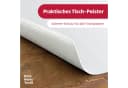 DecoHomeTextil Tischdecke Tischpolster Tischschoner Tischbelag Tischschutz Eckig Weiß Bild 4