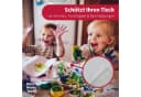 DecoHomeTextil Tischdecke Tischpolster Tischschoner Tischbelag Tischschutz Eckig Weiß Bild 5