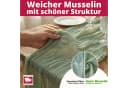 DecoHomeTextil Heimtextilmanufaktur Tischläufer Musselin Weiß Faltenoptik Bild 3