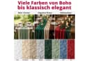 DecoHomeTextil Heimtextilmanufaktur Tischläufer Musselin Weiß Faltenoptik Bild 4