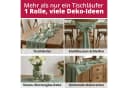 DecoHomeTextil Heimtextilmanufaktur Tischläufer Musselin Weiß Faltenoptik Bild 5