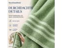 DecoHomeTextil Handtuch Set Eco Frottier Grün Nachhaltig Bild 5