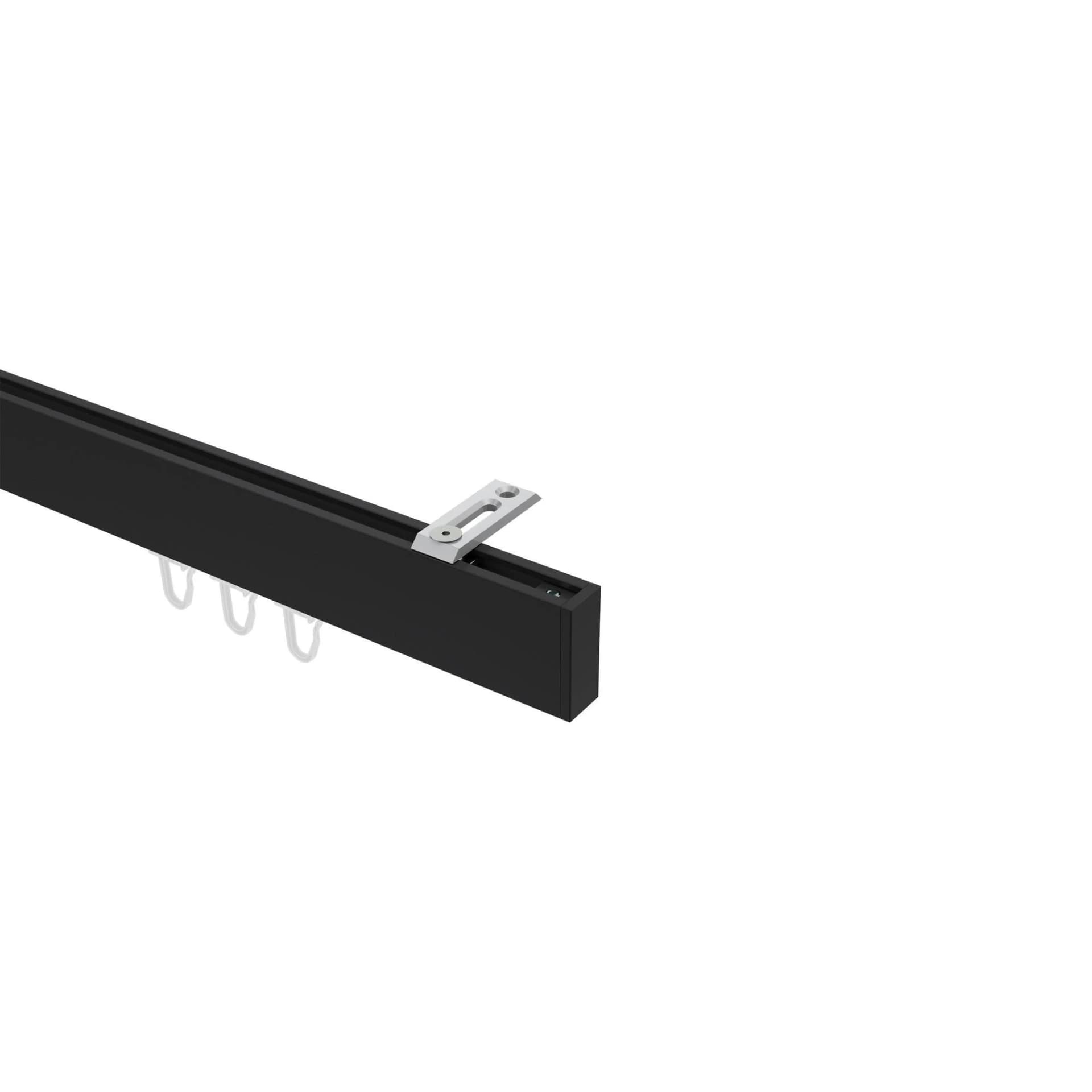 GARDINENSTANGE INNENLAUF Smartline Paxo 300 cm Schwarz