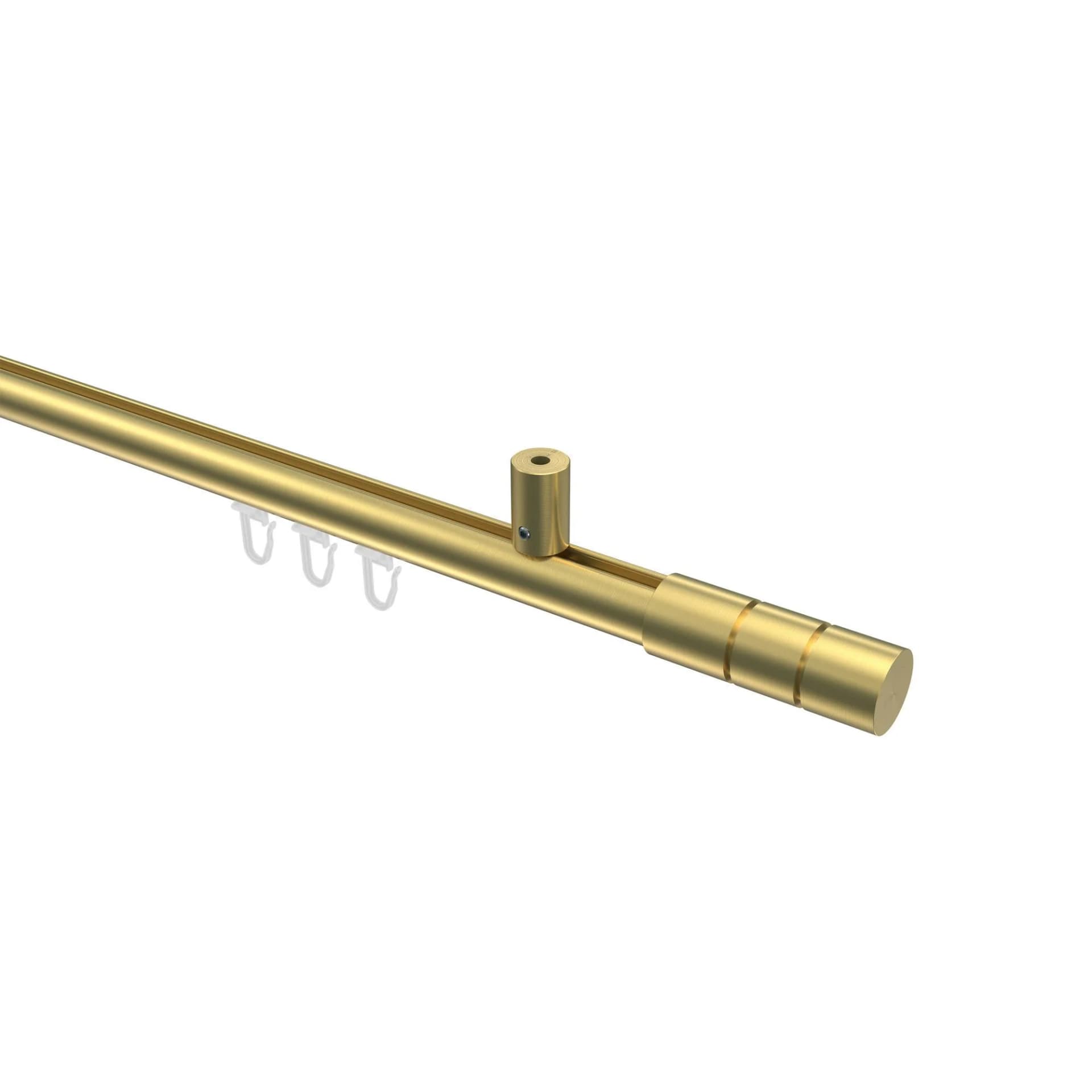 Gardinenstange Innenlauf Sonius Elanto 180 cm Messing-Optik