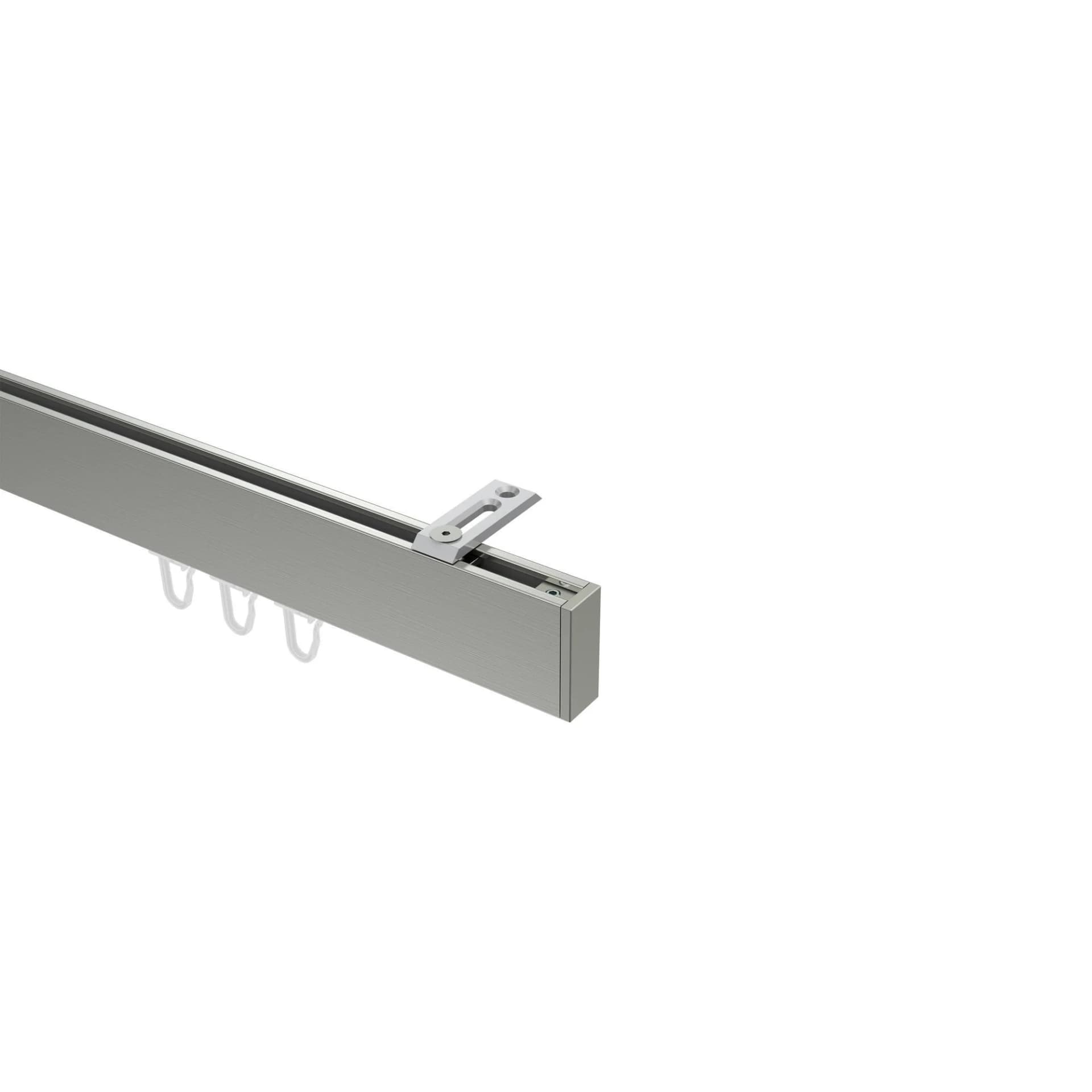 Smartline Paxo Gardinenstange Innenlauf 120 cm Edelstahl-Optik