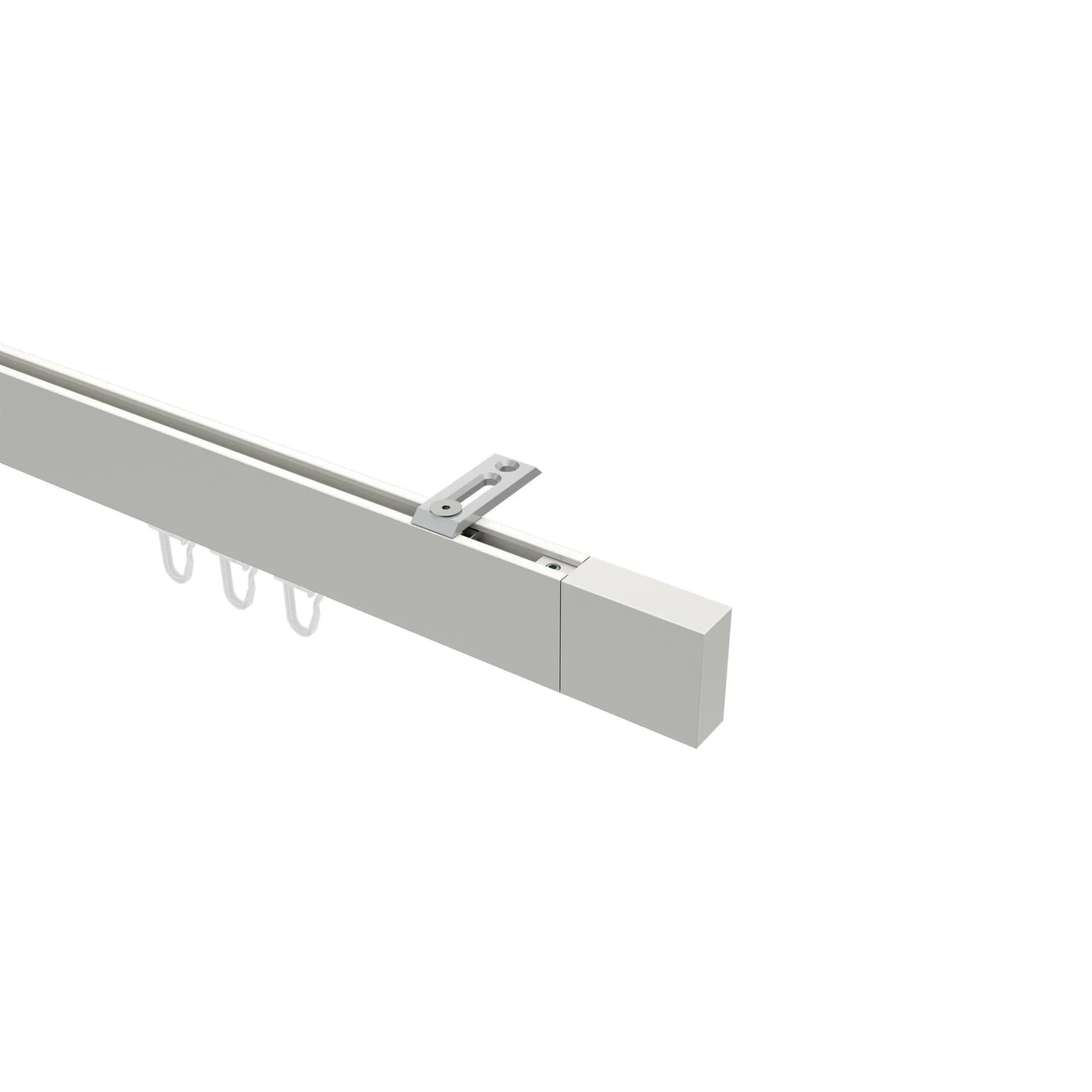 GARDINENSTANGE INNENLAUF Smartline Lox 120 cm Weiß