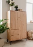 freiraum Highboard Korsika Braun Artisan Eiche Modern Bild 1