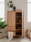 freiraum Highboard Korsika Braun Artisan Eiche Modern Bild 4