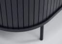 möbelando Couchtisch Nerja Oval Eiche Echtholzfurnier Modern Bild 1