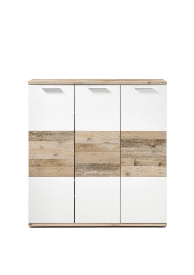 PREISBRECHER Schuhschrank Hugo Weiß Modern - Bild 3
