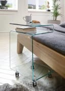 freiraum Beistelltisch Vigo Klarglas Modern Bild 2