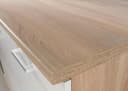 PREISBRECHER Spülenunterschrank Ailina Sonoma-Eiche Weiß Bild 5