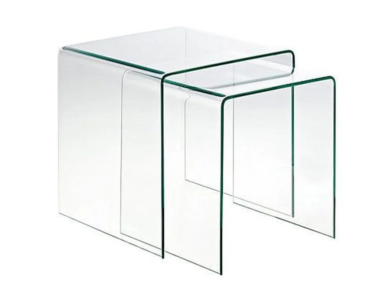 freiraum Beistelltisch 7/107 Klarglas 2er Set - Bild 2