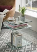 freiraum Beistelltisch 7/108-10 Klarglas Modern Bild 1