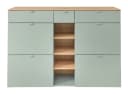 freiraum Schuhschrank Bari Schilfgrün matt mit Soft-Close Bild 1
