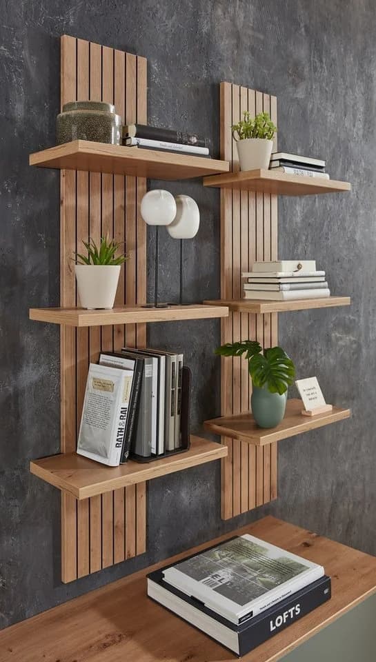 freiraum Wandboard Core Artisan Eiche Dekor Wandregal MDF