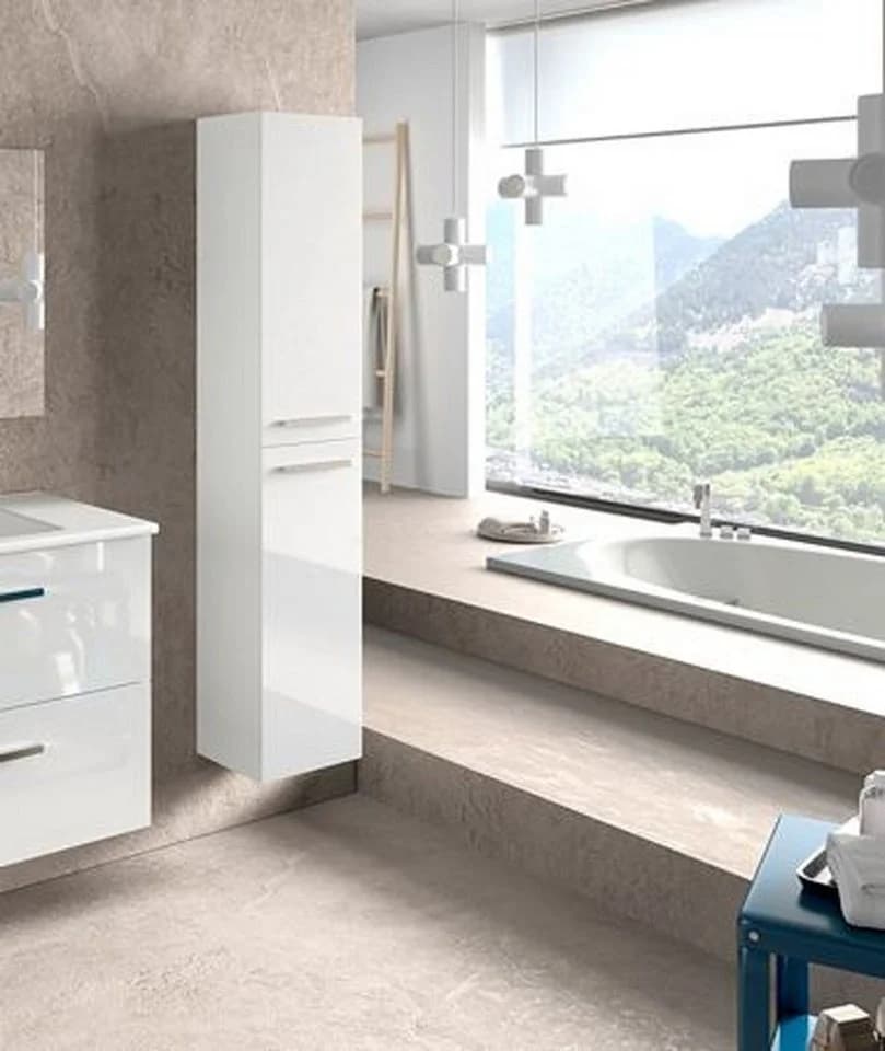 freiraum Hängeschrank ATHENA Weiß Lackiert 30x150x25 cm