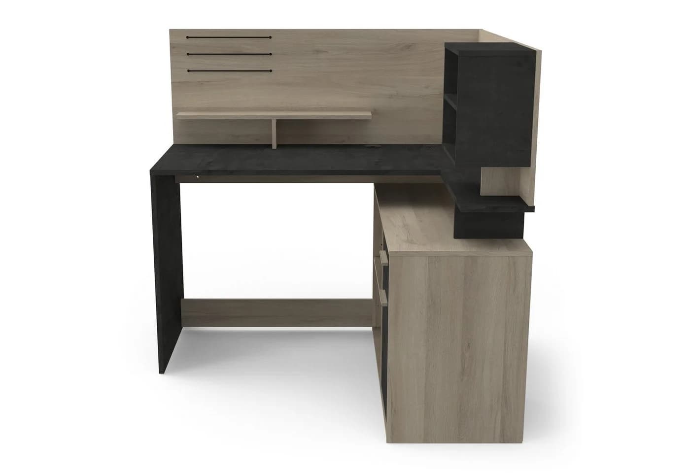 PREISBRECHER Eckschreibtisch MALICIA Kronberg Eiche Modern - Bild 3