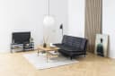 freiraum TV-Regal Seaford Schwarz Esche Stahl Modern Bild 3