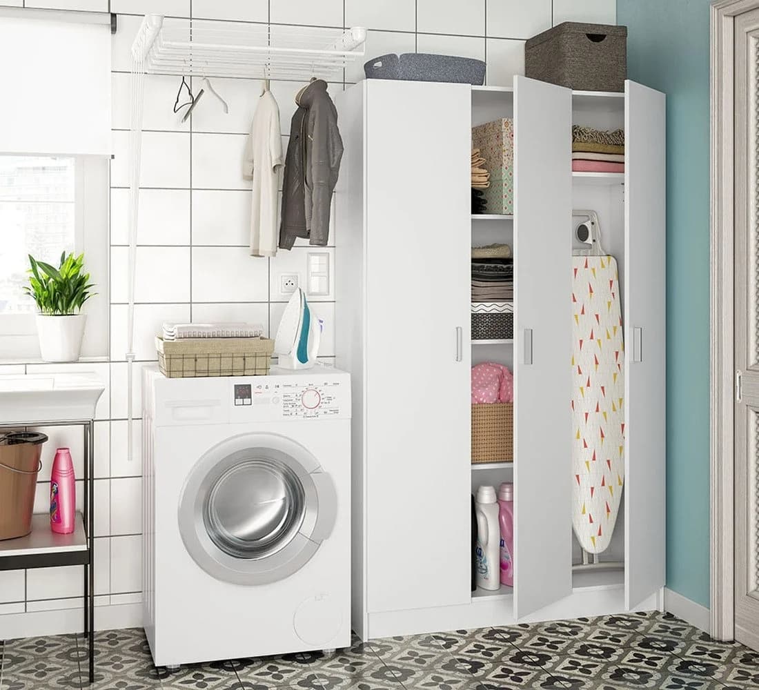 freiraum Mehrzweckschrank Multipurpose Weiß Modern - Bild 3