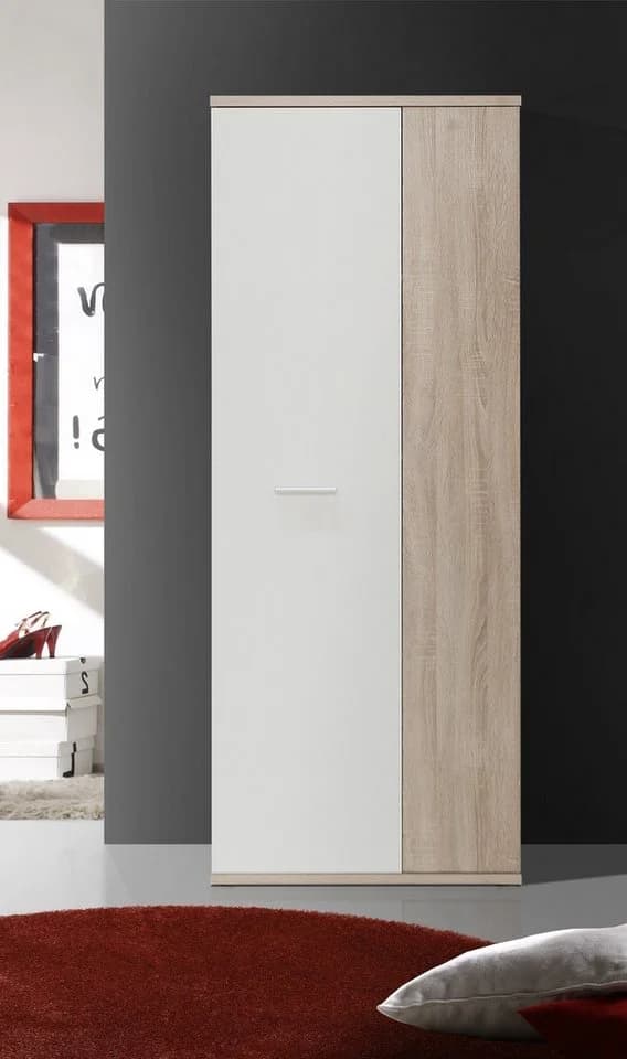 freiraum Mehrzweckschrank NET106 Sonoma Eiche/Weiß Modern