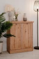 freiraum Kommode Timber Landhausstil Artisan Eiche 2 Türen 2 Böden Bild 1
