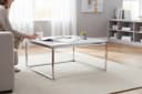 möbelando Couchtisch Reno Weiß Hochglanz MDF Bild 3