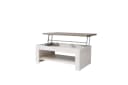 freiraum Couchtisch DURO Aufklappbar Pinie Weiss Eiche Antik Bild 2