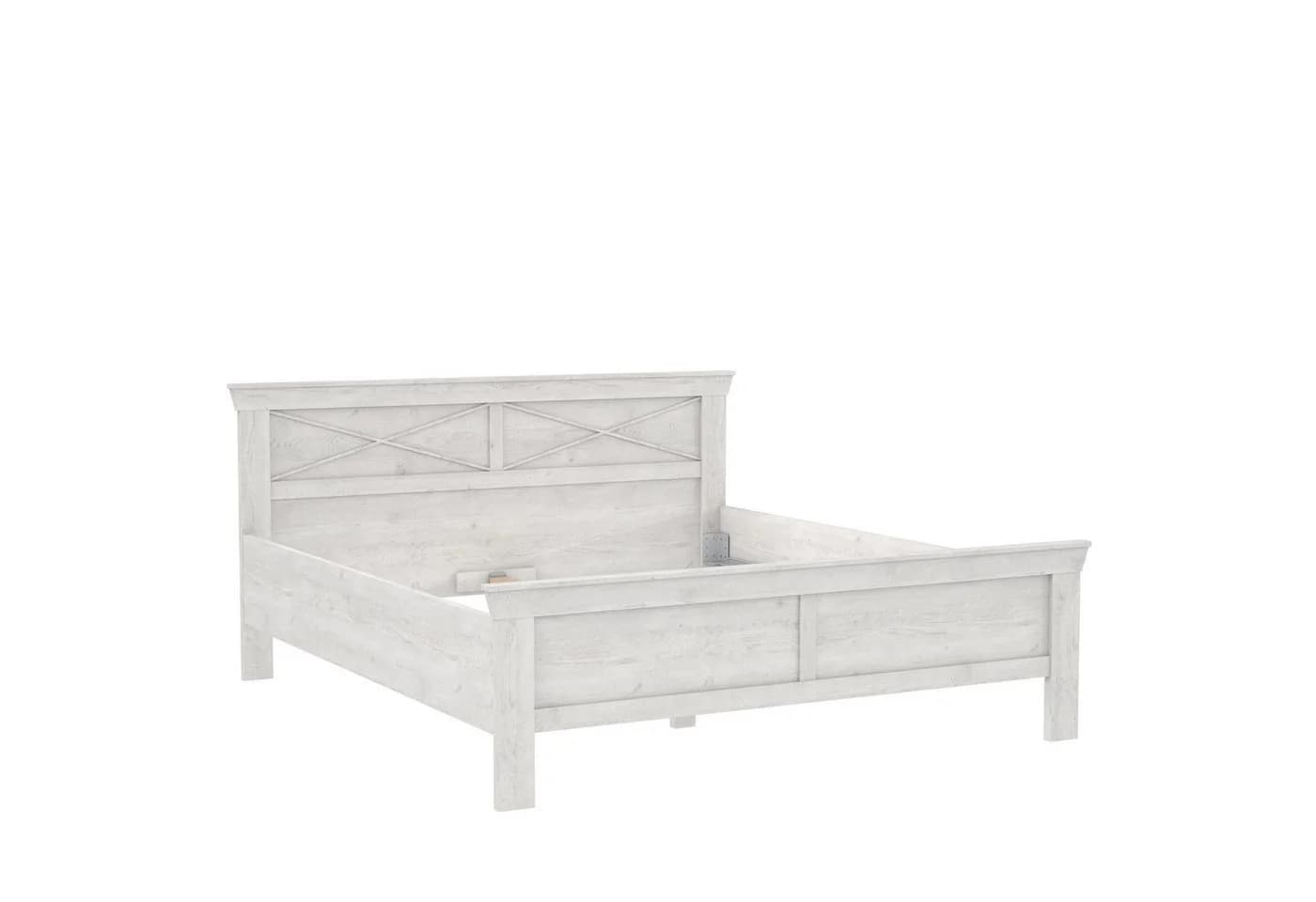 freiraum Bett KASHMIR Pinie Weiß 180x200 cm - Bild 3