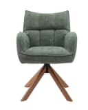 freiraum Armlehnstuhl Marilla 2er-Set Drehbar Federkern Waldgrün Bild 3