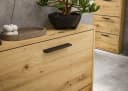 PREISBRECHER Schuhkipper See 3 Klappen Eiche Artisan Dekor Bild 4