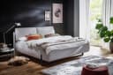 PREISBRECHER Polsterbett Sabetta Hellgrau Modernes Design Bild 1