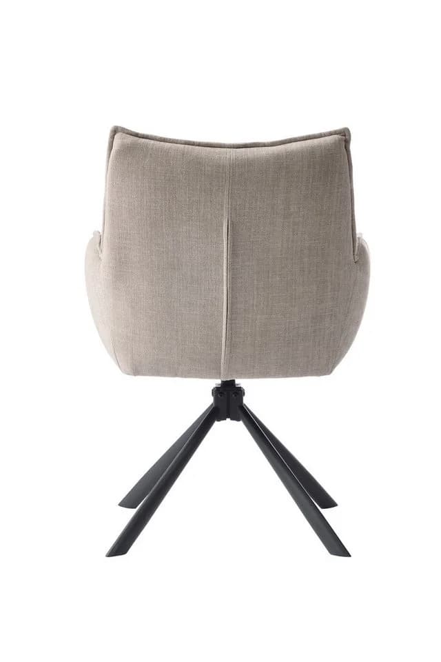 freiraum Armlehnstuhl Marilla 2er-Set Leinen-Beige - Bild 5