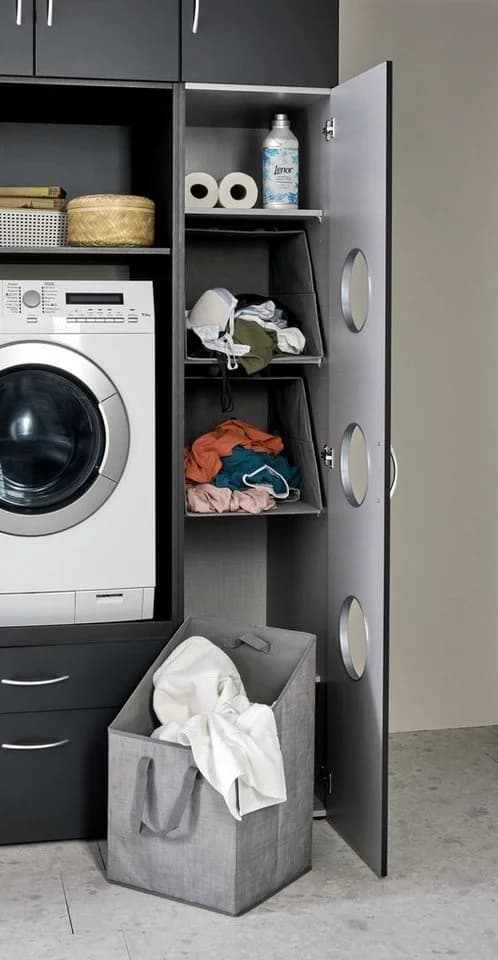 freiraum Wäscheschrank MRK Multiraumkonzept Graphit - Bild 3