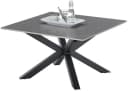 Couchtisch Janin Grau Schwarz Keramik Metall 80x45x80cm Bild 4